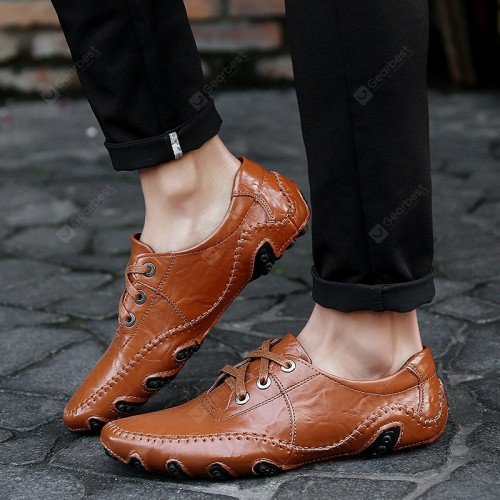 Large Size Orenburg Men Octopus Driving Shoes