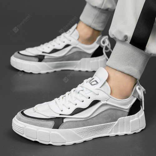 Fashion Handmade Flat Shoes Men's Sports Sneakers